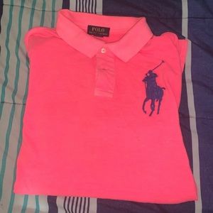 Pink Polo Ralph Lauren shirt
